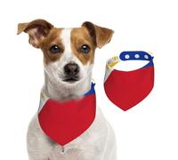 Philippine Flag Dog Bandanas-Washable Dog Kerchief for Small to Large Pet Scarf for Girl Or Boy, Pet Accessories