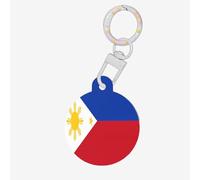 Philippine Flag Dog Tags for Pets,Round Acrylic Pet ID Tags,Perfect for Small to Large Dogs and Cats,Cute & Functional