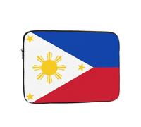 Philippine Flag Laptop Sleeve, 15 inch Laptop Bag, Suitable for Business Casual or School Laptop Carrying Bag