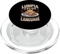 Philippine Lumpia Is My Love Language Pinoy Food Spring Roll PopSockets PopGrip for MagSafe