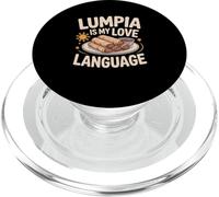 Philippine Lumpia Is My Love Language Pinoy Food Spring Roll PopSockets PopGrip for MagSafe