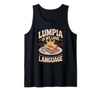 Philippine Lumpia is My Love Language Pinoy Food Spring Roll Tank Top
