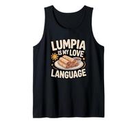 Philippine Lumpia is My Love Language Pinoy Food Spring Roll Tank Top