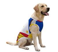 Philippine Philippines Flag Banana Coconuts Dog Clothes Sleeveless Pet Vest Cute Costume Coat Tee Jacket for Large Dogs