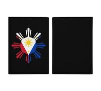 Philippine Sun Flag Travel Passport Wallet Credit Card Holder Cover Case Protector