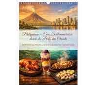 Philippinen - Eine Schlemmerreise durch die Perle des Orients (Wandkalender 2027 DIN A3 hoch), CALVENDO Monatskalender: Zwölf Sehnsuchtsorte und ihre kulinarischen Geheimnisse