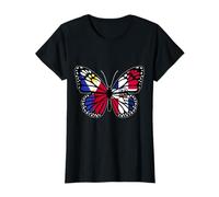 Philippines and Dominican Butterfly Half Filipina Dominicana T-Shirt