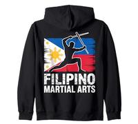Philippines Arnis Eskrima Kali Filipino Martial Arts Zip Hoodie