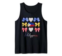 Philippines Bow Flag Souvenir - Cool Southeast Asia Travel Tank Top