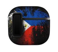 Philippines Eagle Flag Slim Compatible with Airpods 4 Case Protective Hard Cover Skin