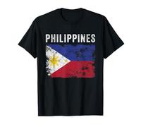 Philippines Flag Distressed - Men Women Kids - Filipino Flag T-Shirt