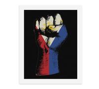 Philippines Flag Nation Spirit Fashion Digital Paintings Vertical Wall Art Decorative Paint By Number for Home Office Hotel