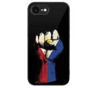 Philippines Flag Nation Spirit Glass Mobile Phone Basic Cases Compatible with iPhone 16/16 Plus/16 Pro/16 Pro Max/16 E Anti-Scratch Covers