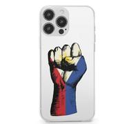 Philippines Flag Nation Spirit TPU Mobile Phone Basic Cases Compatible with iPhone 13 Mini/13/13 Pro/13 Pro Max Anti-Scratch Covers