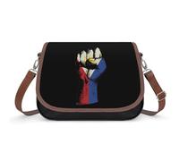 Philippines Flag Nation Spirit Women's Hobos & Shoulder Bags Cute Crossbody Purses Leather Handbag Portable Messenger Bag