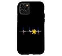 Philippines Heartbeat Pulse EKG Filipino Sun Pilipinas Case for iPhone 11 Pro