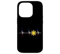 Philippines Heartbeat Pulse EKG Filipino Sun Pilipinas Case for iPhone 14 Pro