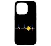 Philippines Heartbeat Pulse EKG Filipino Sun Pilipinas Case for iPhone 15 Pro