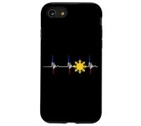 Philippines Heartbeat Pulse EKG Filipino Sun Pilipinas Case for iPhone SE (2020) / 7 / 8