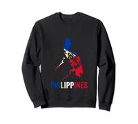 Philippines In My DNA Flag Map Filipino Man Kid Pinay Woman Sweatshirt