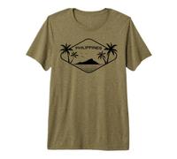 Philippines Island Palms Southeast Asia Gift Souvenir Leyte Premium T-Shirt