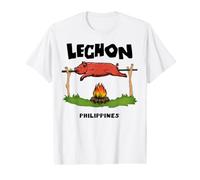 Philippines Lechon Pig Roast Suckling Hog Cebu BBQ Food Gift Value Graphic T-Shirt