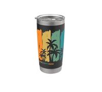 Philippines Palms Island Southeast Asia Souvenir Gift Leyte Stainless Steel Insulated Tumbler