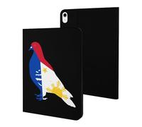 Philippines Pinoy Flag Dove Peace Case Compatible for iPad 10代 (10.9in) Tablet Cases Stand Protective Cover with Sleep/Wake