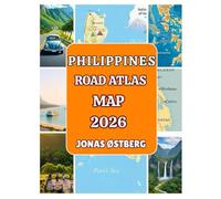 Philippines Road Atlas Map 2026: Detailed Road Atlas with City Insets, Island & Ferry Routes, Scenic Driving Itineraries & Insider Travel Tips for Manila, Cebu, Davao & Palawan