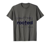 Philippines Rooted in Jesus Christian Art T-Shirt