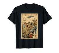 Philippines Tarsier Selfie at Venice Canals Italy Sumi-e Art Value Graphic T-Shirt