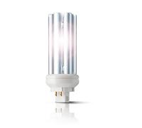 Philips 10 x 18w Master PL-T 4 Pin GX24q-2 Colour 830 Warm White Energy Saving Compact Fluorescent