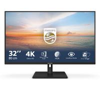 Philips 1000 series 32E1N1800LA/00 computer monitor 80 cm (31.5") 3840 x 2160 pixels 4K Ultra HD LCD Black