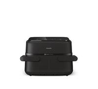 PHILIPS 1000 Series NA150/09 7.1L FlexDrawer Dual Basket Air Fryer - Black, Black