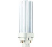 4 x Philips 10W 4Pin PLC Double Turn Compact Florescent Lamp 840 Cool White [EEK: A]
