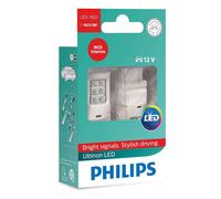 Philips 11066ULRX2 Ultinon RED LED W21/5W 12V Stop Light bulbs Twin