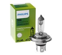 PHILIPS 12342LLECOC1 Bulb, spotlight H4 12V 60/55W 3000K Halogen VOLKSWAGEN: CADDY 4 Kasten, Polo V Hatchback, Transporter 5, MINI: Hatchback