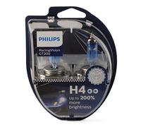 Racing Vision GT200 P43t-38 PH-12342RGTS2 12V 60/55W Headlight PHILIPS H4