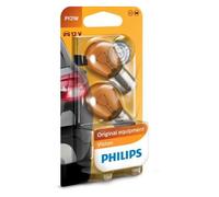 Philips 12496NAB2 Set Of 2 White PY21W Turn Signal Bulbs
