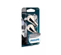 Philips 12496SVB2 12496-SV PY21 Silver Vision (2 x Bulbs)