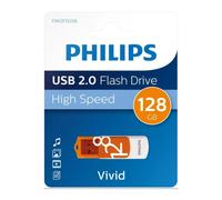 Philips Pendrive USB 2.0 128 GB - Vivid Edition (Orange)