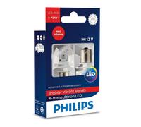 Philips 12898RX2 Ultinon RED Intense LED P21W 12V Stop Light bulbs Twin
