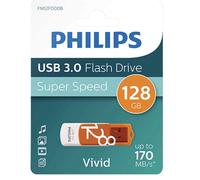 Philips 128GB Vivid 3 High Speed USB 3 Flash Drive Memory Stick Pen Drive
