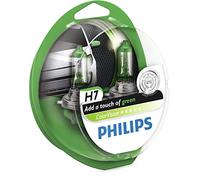 PHILIPS H7 Color Vision Green 12V 55W PX26d Car Headlights Bulb Twin 12972CVPGS2