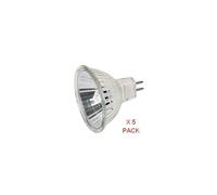 PHILIPS 12V 50W Halogen Dichroic Lamp - 5 Pack