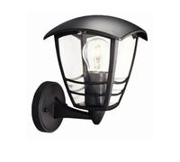 Philips 15380/30/16 Creek Black Outdoor Up Lantern Wall Light