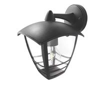 Philips 15380/30/16 Creek Black Outdoor Down Lantern Wall Light Quality Aluminiu