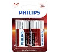 Philips 1548 Power LR20 D Battery 1.5V Alkaline 2 pcs For High Pow...