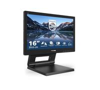 Philips 162B9T - 16 HD inch Touch Monitor, 60Hz, 4ms, TN, Speakers, Height Adjust (1366 x 768, 220 cd/m² HDMI/DVI/VGA/DP/USB 3.1)