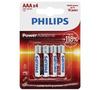 Philips 1806 Ultra LR03 AAA Batteries Alkali-Manganese 1.5V 4 Pack